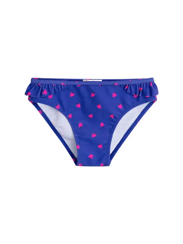 Blue 2-piece Swimsuit with Strawberries Prints 1 Image