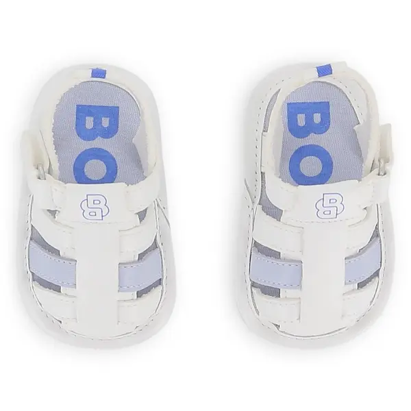 Leather Fisherman Logo Sandals 2 Image