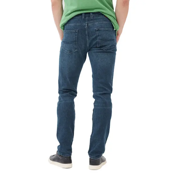 Straight Fit Denim Italian Jeans 2 Image