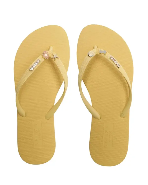 Yellow Essential Flip-Flops Essential with Metal Pins 2 Image