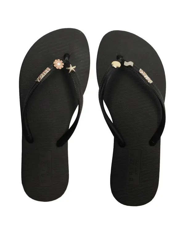 Black Essential Flip-Flops Essential with Metal Pins 2 Image