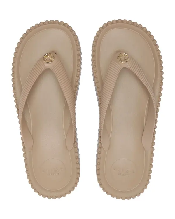 Bali Ligh Brown Flatform Flip Flop  1 Image