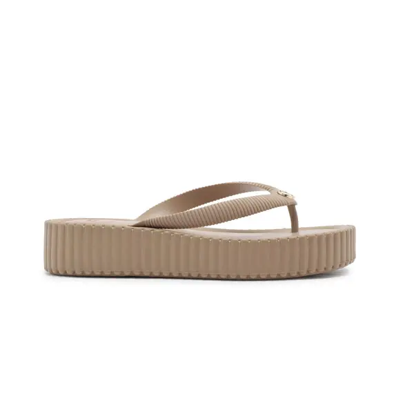 Bali Ligh Brown Flatform Flip Flop  2 Image