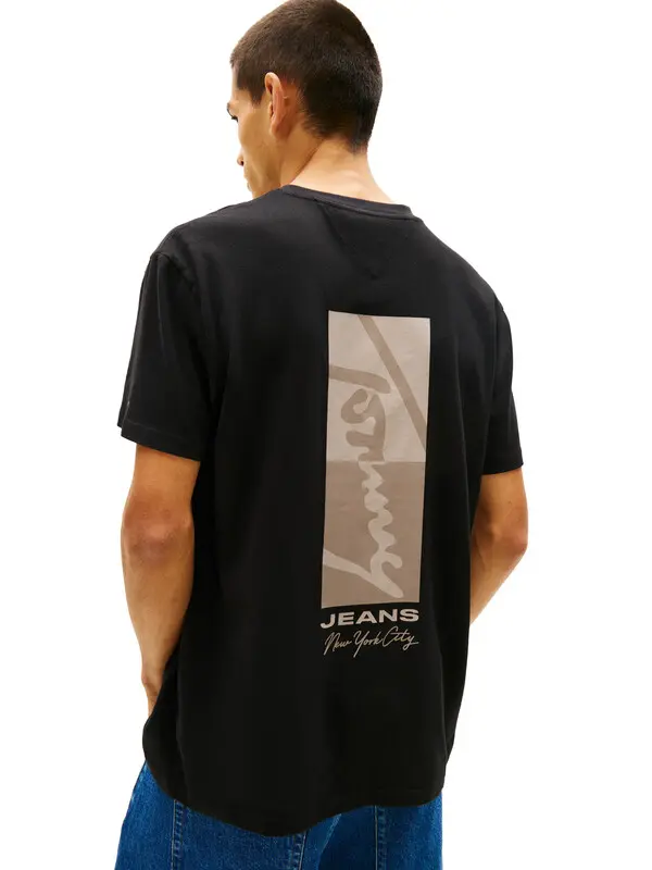 Signature Logo Embroidery Crew Neck T-Shirt 2 Image