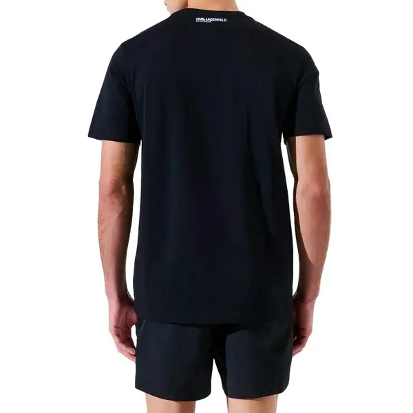 Elongated Logo Graphic Short Sleeve T-shirt 1 Image