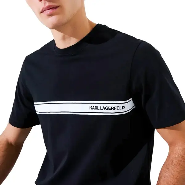 Elongated Logo Graphic Short Sleeve T-shirt 2 Image