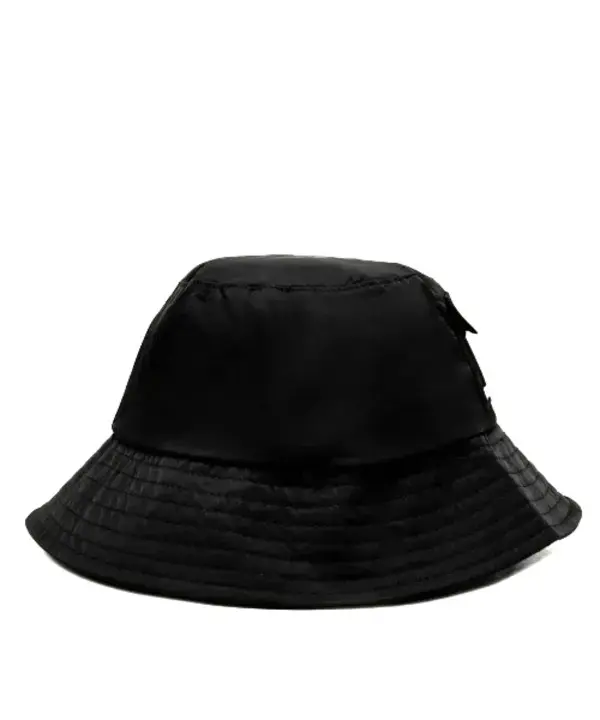 Nylon Bucket Hat with Utility Pocket and Chin Strap 1 Image