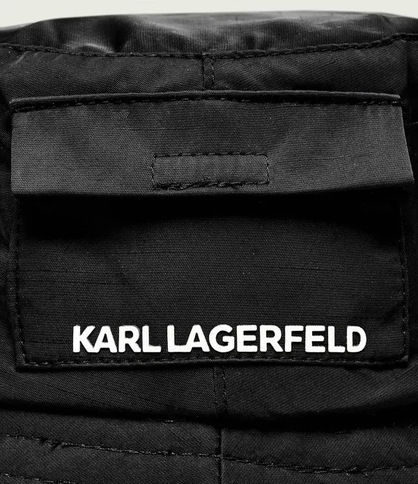 Nylon Bucket Hat with Utility Pocket and Chin Strap 2 Image