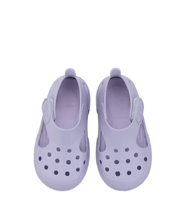 Kids Baby Girl Bondi Lilac Solid Jelly Sandals 2 Image