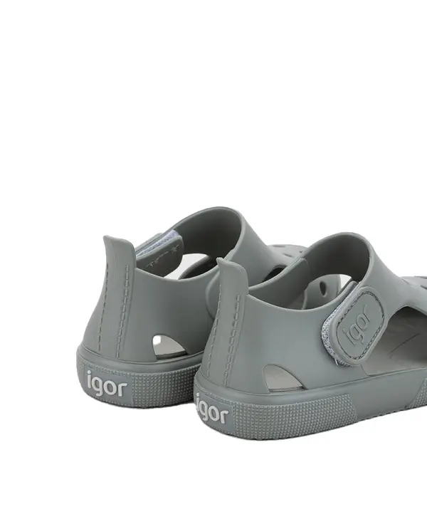 Kids Baby Boy Bondi Olive Solid Jelly Sandals 2 Image