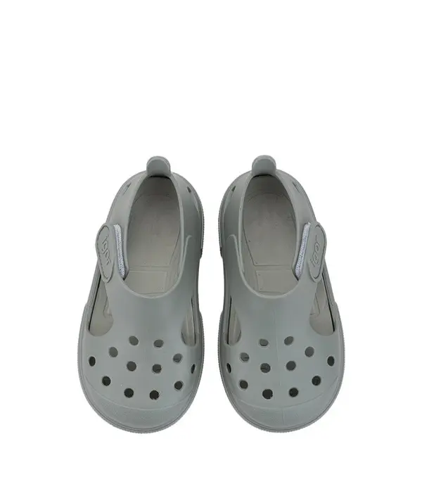 Kids Baby Boy Bondi Olive Solid Jelly Sandals 3 Image