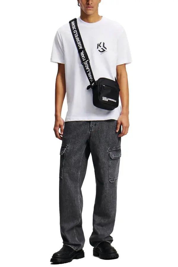 Regular Fit Monogram Short Sleeve T-Shirt 1 Image