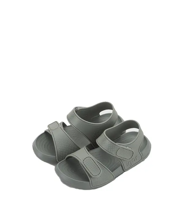 Kids Baby Boy Two Strap Green Jelly Sandals 2 Image