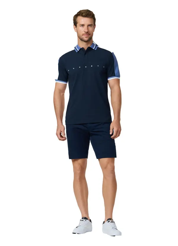 Regular fit Short-sleeved Multicoloured Polo Shirt 2 Image