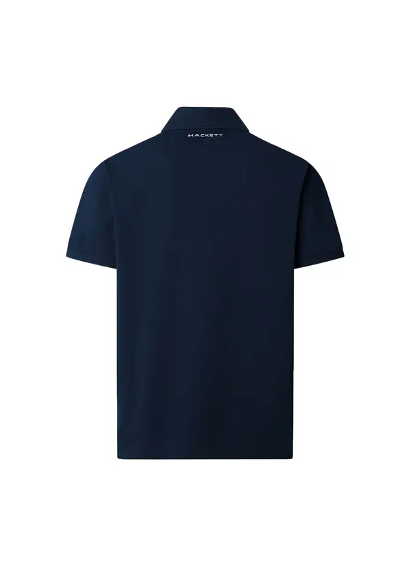Classic Fit Short Sleeve Branded Polo 1 Image