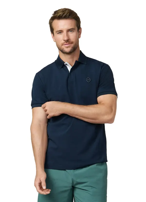 Classic Fit Short Sleeve Branded Polo 2 Image
