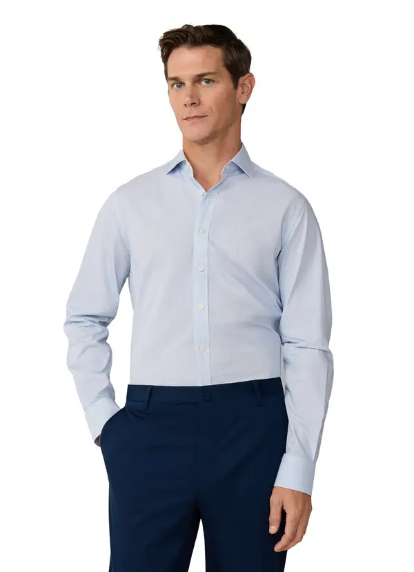 Tailored Fit Mini Geometric Print Shirt 3 Image