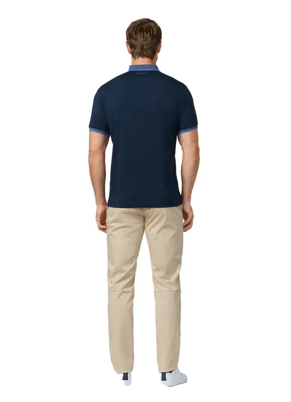 Classic Fit Short Sleeve Quarter Zip Polo 3 Image