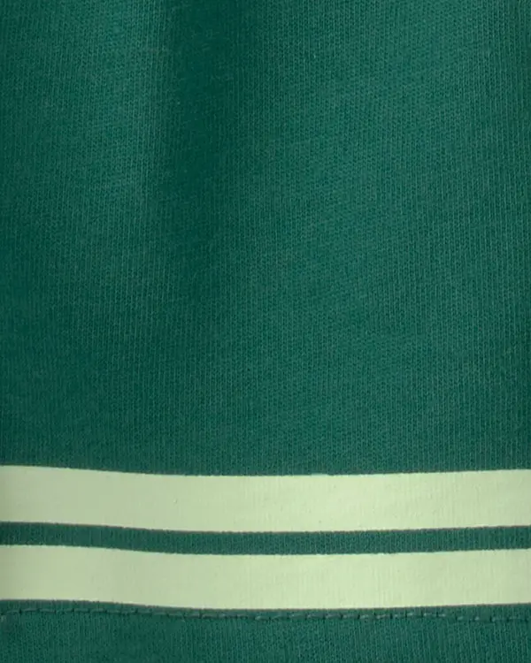 Kids Baby Boy 2-Piece Soccer Goal Short-Sleeve Bodysuit & Short Set - Green 1 Image