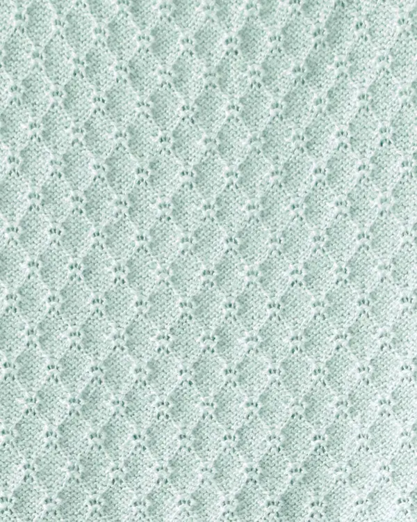 Kids Baby Girl Sweater Dress - Green 3 Image