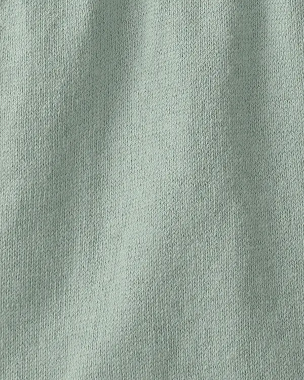 Kids Baby Boy 2-Piece Sailboat Overall Set - Green&Ivory 2 Image