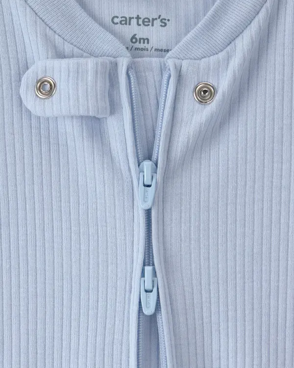 Kids Baby Girl 2-Pack Ice Cream Sleeper- Purple&Blue 2 Image