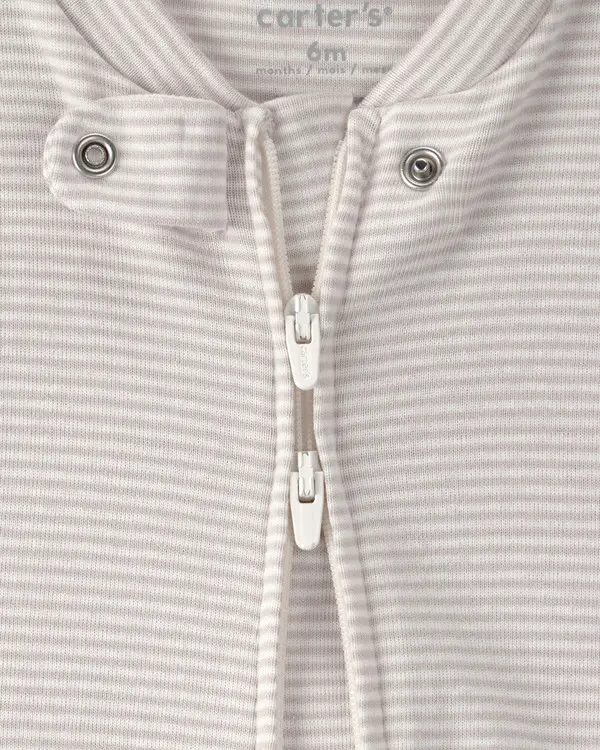 Kids Baby Neutral Farm Print 2 Pack Sleep & Play 2 Image