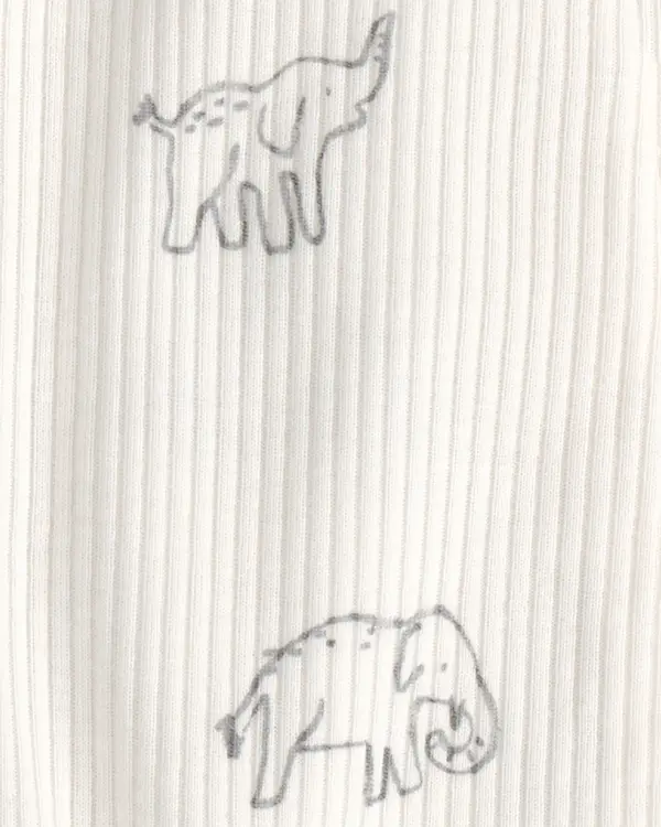 Kids Baby Neutral Farm Print 2 Pack Sleep & Play 3 Image