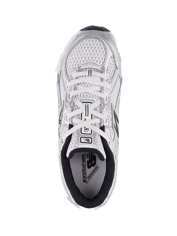 740 Metallic Silver Lifestyle Mesh Sneakers 2 Image