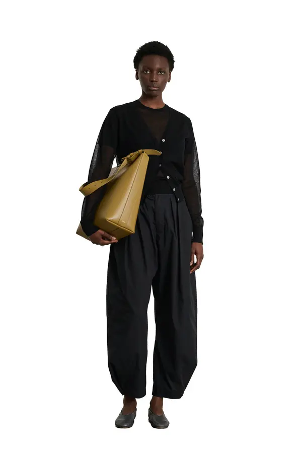 Loose Fit Vernon Poplin Trousers 1 Image