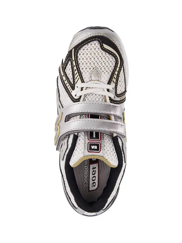 1906R Metallic Hook & Loop Sneakers - Kids 1 Image