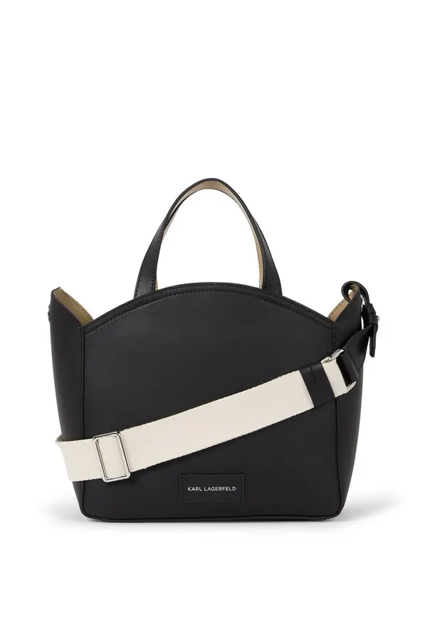 K/Circle Perforated Small Leather Tote Bag 2 Image