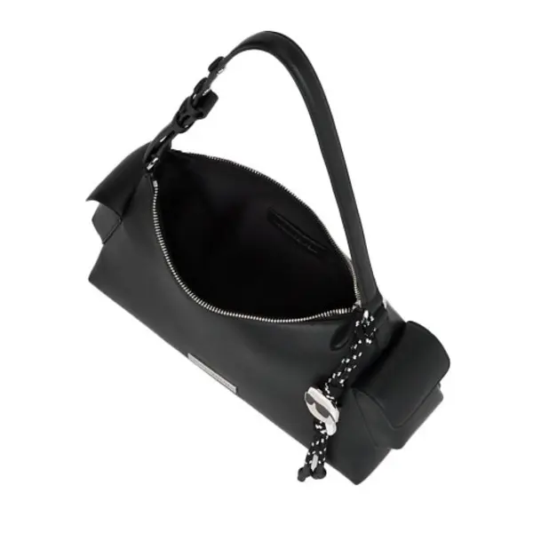 Smooth Leather Icon Cargo Shoulder Bag 1 Image