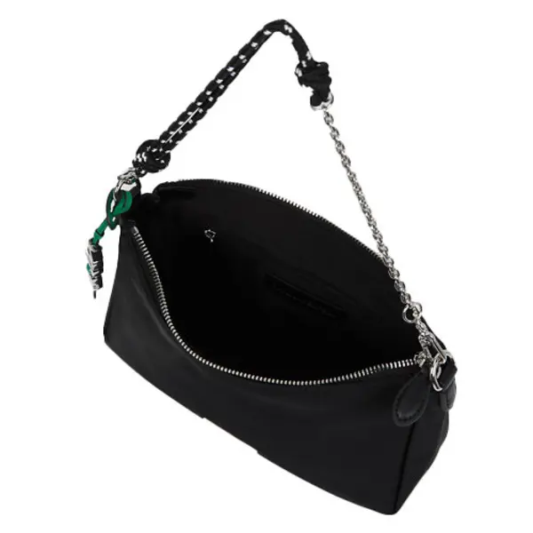 K/Ikonik Nylon Shoulder Bag with Rope & Chain Straps 2 Image