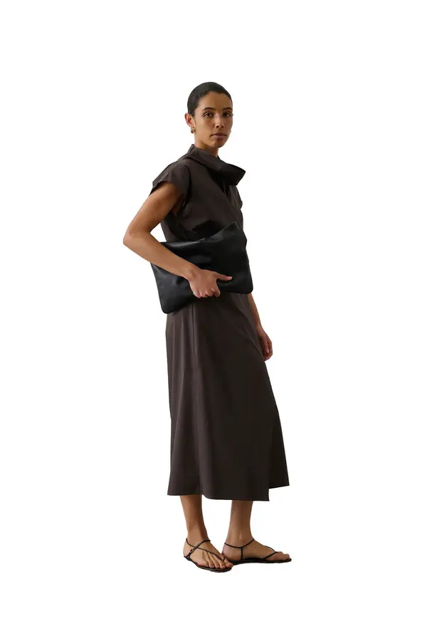 Sooft Leather Darleen Zipped Pouch Bag 1 Image