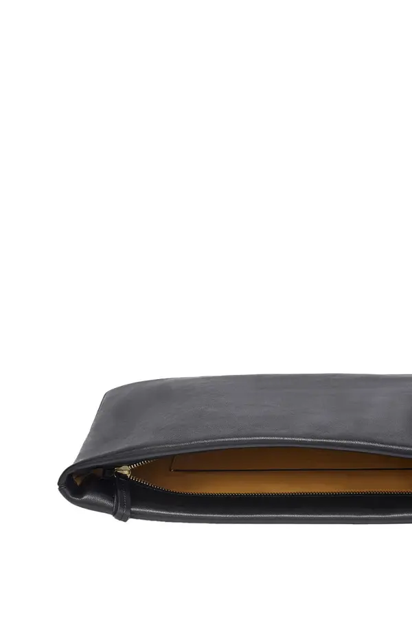 Sooft Leather Darleen Zipped Pouch Bag 3 Image