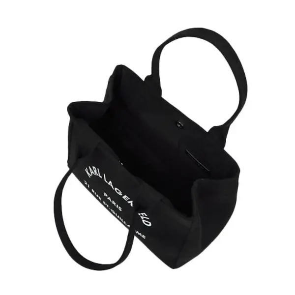 Rue St-Guillaume Canvas Tote Bag 1 Image