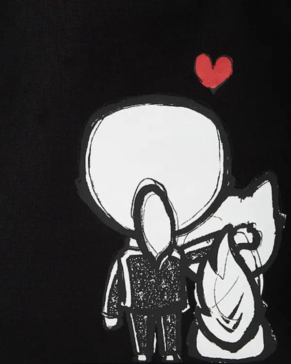 Ikon Hearts Cotton Shopper Bag 4 Image