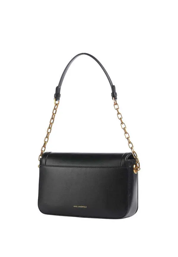K/Autograph Soft Leather Shoulder Bag 1 Image