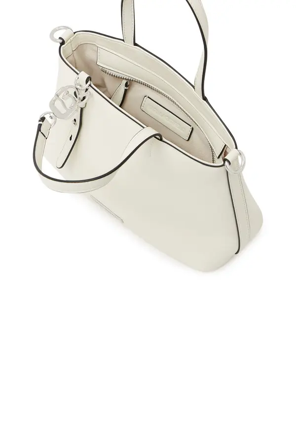 Icom Smooth Leather Small Tote Bag  1 Image