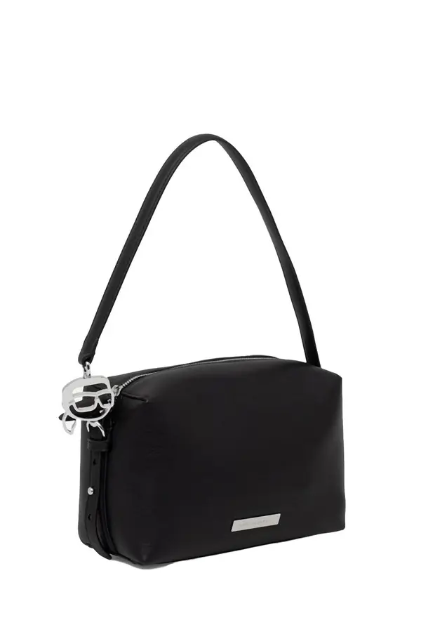 Ikonik Charm Soft Leather Shoulder Bag 1 Image