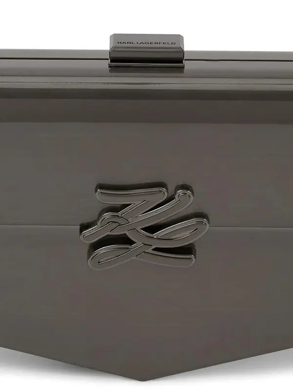 K/Autograph Resin Clutch Bag with Chain 1 Image