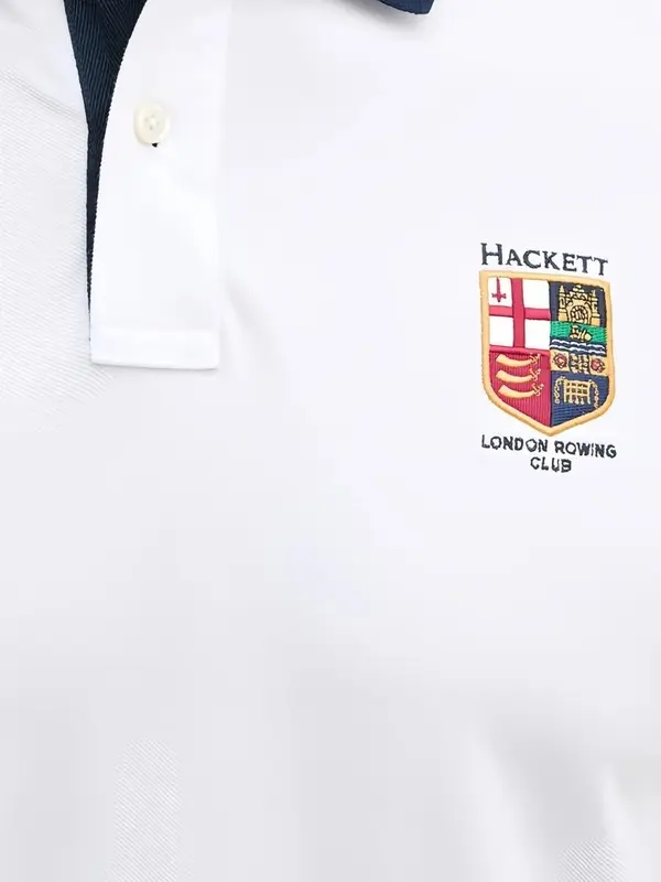 Rowing Club Slim-Fit Short Sleeve Polo Shirt 2 Image