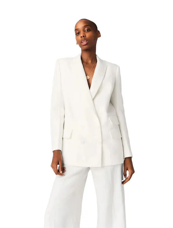 Double-Breasted Suit Jacket 1 Image