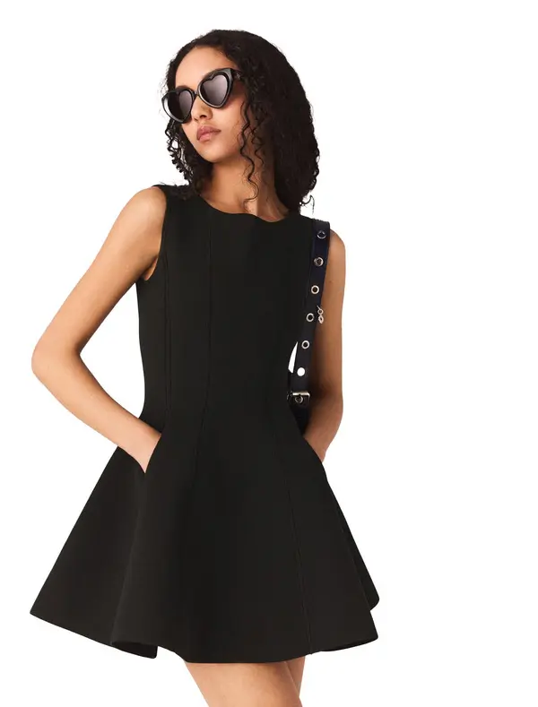 Skater Dress With Jewelled Bows 1 Image