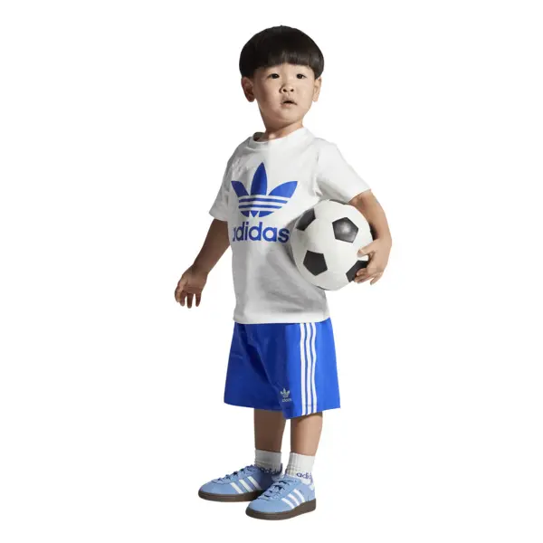 Baby Girl Handball Spezial Comfort Closure Elastic Lace Sneakers 8 Image