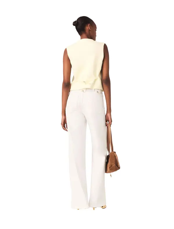 Deep V-neck Tailored Jacket 2 Image