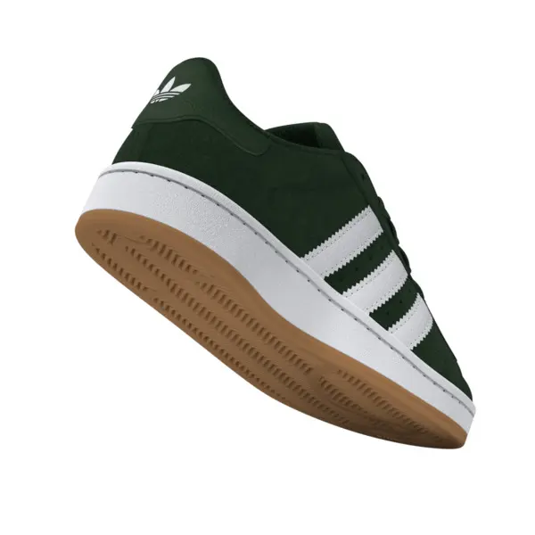 Kids Boys Green Campus 00s Elastic Lace Sneakers 15 Image