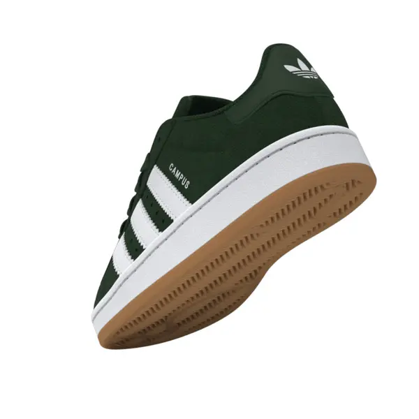 Kids Boys Green Campus 00s Elastic Lace Sneakers 17 Image