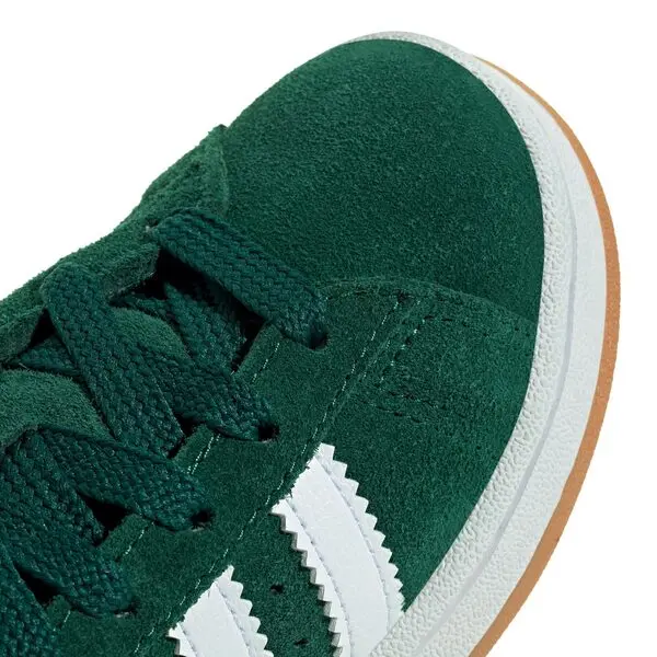 Kids Boys Green Campus 00s Elastic Lace Sneakers 19 Image